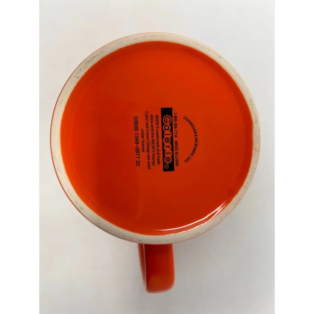 Galerie Reese's Peanut Butter Cups Orange Oversized Coffee‎ Mug